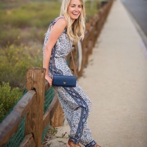 Calypso Afton Print Silk Floral Jumpsuit